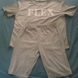 Shirt & Biker Shorts